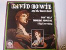 DAVID BOWIE & LOWER THIRD CAN'T HELP THINKING SPAIN 45