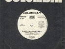 7 45 Paul McCartney-Coming Up one sided Promo BEATLES