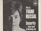THANE RUSSAL*SECURITY*+ PICTURE SLEEVE*MOD DANCER*HEAR*