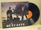 FRANCE Outcasts Blood & Thunder 1982 Abstract Vinyl LP