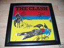 THE CLASH Give 'Em Enough Rope LP SIGNED PROMO PACK USA