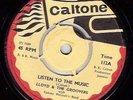 CALTONE LLOYD & GROOVERS LISTEN TO THE MUSIC TROJAN EX