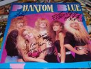 PHANTOM BLUE ALBUM SIGNED BY ALL MEMBER AUTOGRAMME