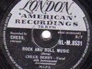 CLASSIC 1958 CHUCK BERRY 78 ROCK AND ROLL MUSIC HLM8531