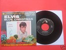 Elvis Presley Blue Christmas RCA 45 w/Sleeve STUNNING 