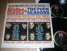 THE BEATLES VS FOUR SEASONS Vee-Jay 2 LP Original VJLP