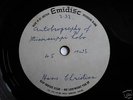 JOHN ANDERSON - HANS CHRISTIAN - ACETATE  POPSIKE HEAR