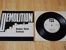 Demolition - HOOKER HATER RARE VINYL 45 PICTURE SLEEVE