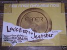 ORIGINAL EATER LOCK IT UP PROMO POSTER VERY RARE