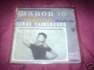 SERGE GAINSBOURG  EP MANON 70 / NEW DELIRE    PHILIPS