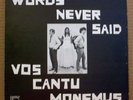 FOLK PSYCH LP Vos Cantu Monemus 
