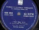DAVID BOWIE  SINGAPORE Rebel Rebel 45 NM