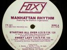 Manhattan Rhythm Starting All Over 12