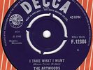 The Artwoods - I Take What I Want 1966 UK 45 MOD Listen