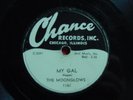 The Moonglows, on Chance 1161 (Rare) My Gal & 219 Train