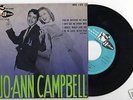 Jo-Ann Campbell rare EP Français TOP RANK RES 123