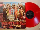 The Beatles Sgt Pepper MINT Japan MONO LP on RED vinyl