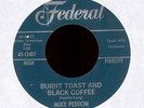 Mike Pedicin Burnt Toast on Federal R&B Popcorn Hear