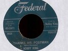 Bobby King Thanks Mr Postman Federal R&B Popcorn Hear