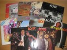 AC/DC 10 LP´s mit BON SCOTT