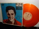 ELVIS PRESLEY FOR LP FANS ONLY TAIWAN ORANGE VINYL RARR