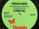 JETHRO TULL THICK MINT UK 1ST PRESS  PROG LP