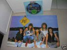 Bon Jovi Rare-SLIPPERY WHEN WET-Picture Disc wth Poster