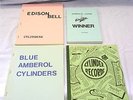 4 catalogues of edison bell cylinders and 78rpm records