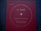 MICHELE AUCLAIR-Violin, Bach Sonatas,DF 209-210 RARITY