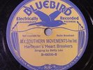 Hartman's Heart Breakers Bluebird 78 RPM Record