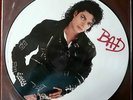 Michael Jackson BAD Picture Vinyl LP