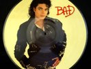 MICHAEL JACKSON BAD Rare PICTURE DISC LP FREE SHIPPING