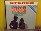 CHABRIER Mercury SR90212 PARAY Stereo ORIG RFR-2 EXC