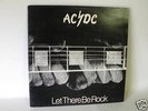 AC/DC Let There Be Rock LP Australian Blue Label Vinyl