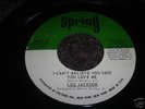 Northern Soul 45/ Lou Jackson 