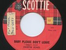 Sweetie Jones Baby Please Don't Leave Rockabilly 45