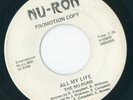 THE NU RONS ALL MY LIFE  b/w  I'M A LONER   {NU RON}