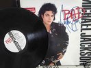 Michael Jackson Schallplatte BAD mit Original Autogramm