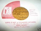John Henry 70'S SOUL 45 Love Is Not A Stranger Anymore