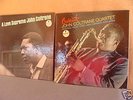 2 records John Coltrane  Cresent & A love Supreme