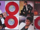 MICHAEL JACKSON 9 SINGLES PACK RARE RED VINYL LIMITED