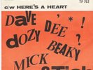 DAVE DEE DOZY BEAKY MICK & T SOUTH AFRICA PS 45 HIDEAWA