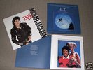 MICHAEL JACKSON BAD & ET NARRATION - LPs