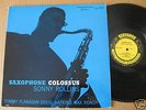 Sonny Rollins LP Saxophone Colossus ORIG RARE