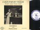 RARE BOBESCO VIOLIN RECITAL STEREO LP