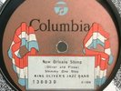 50) 78 RPM   KING OLIVER'S JAZZ BAND   COLUMBIA 13003-D