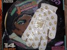 MICHAEL JACKSON 5 PICTURE DISC LP WITH GLOVE -