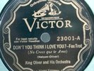 52)   78 RPM   KING OLIVER ORCHESTRA   VICTOR 23001