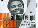 BILLY PRESTON - UNFINDABLE FRENCH BEATLES APPLE 7