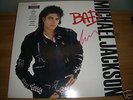 BAD - Michael Jackson Vinyl LP 1987, mit Autogramm